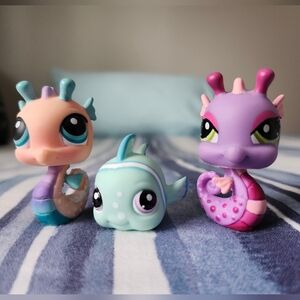 Littlest Pet Shop Seahorse & Fish